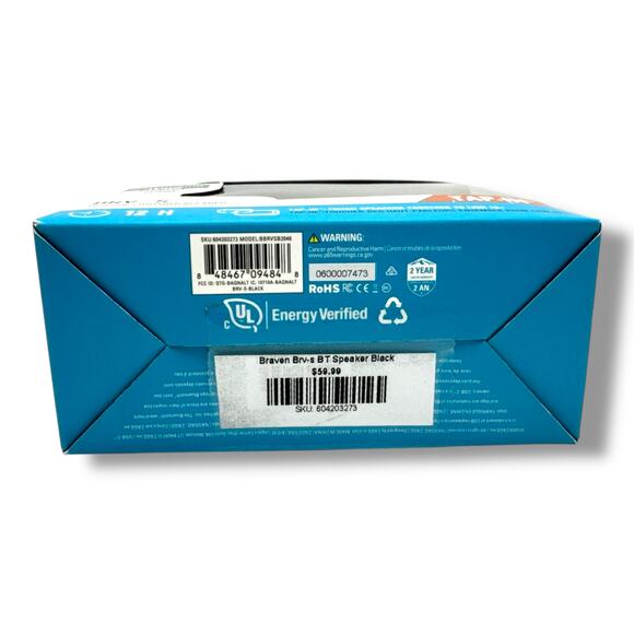 Braven BRV-S Rugged Portable Bluetooth Speaker - Black - Picture 5 of 5